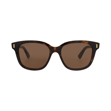Gucci Square-Frame Recycled Acetate Sunglasses — Brown