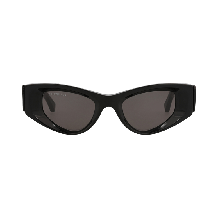 Balenciaga Cat Eye Frame Acetate Sunglasses — Black