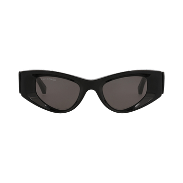 Balenciaga Cat Eye Frame Acetate Sunglasses — Black