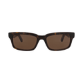 Balenciaga Square-Frame Recycled Acetate Sunglasses — Brown
