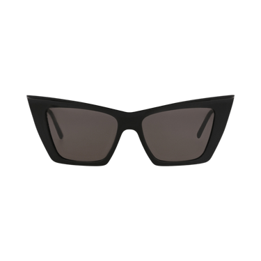 Saint Laurent Cat Eye-Frame Acetate Sunglasses — Black