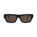 Gucci Square-Frame Recycled Acetate Sunglasses — Black
