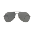 Cartier Aviator-Frame Metal Sunglasses — Silver