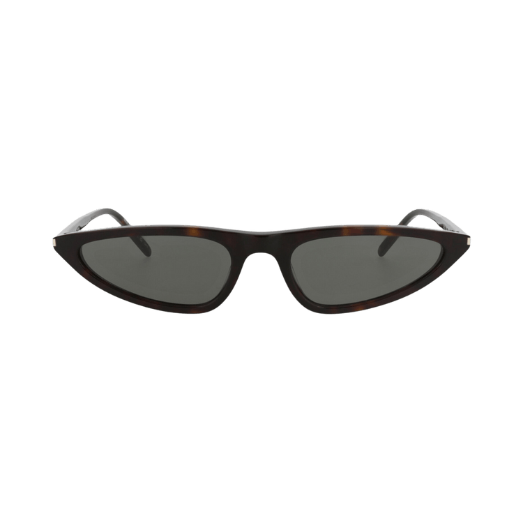 Saint Laurent Cat Eye-Frame Recycled Acetate Sunglasses — Brown