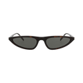 Saint Laurent Cat Eye-Frame Recycled Acetate Sunglasses — Brown