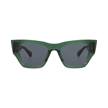 Valentino Cat Eye-Frame Acetate Sunglasses — Green
