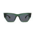 Valentino Cat Eye-Frame Acetate Sunglasses — Green