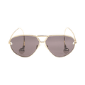 Bottega Veneta Sunglasses — Gold