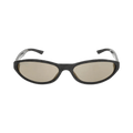 Balenciaga Neo Round Sunglasses — Black