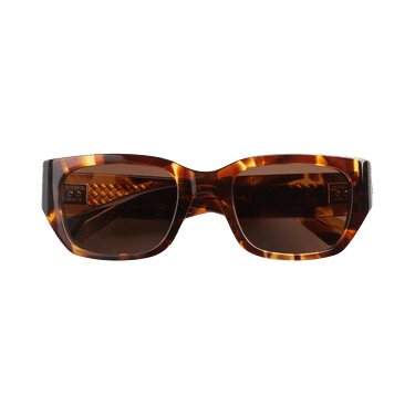 Bottega Veneta Sunglasses — Brown