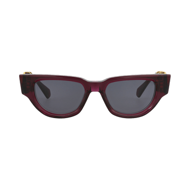Valentino Cat Eye-Frame Injection Sunglasses — Purple