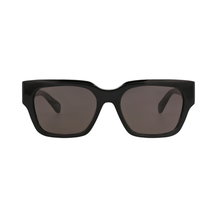 Chloé Square Recycled Acetate Sunglasses — Black
