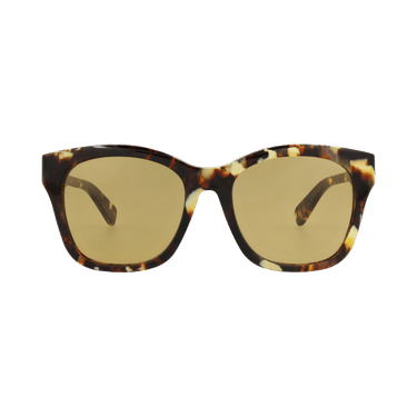 Chloé Square Recycled Acetate Sunglasses — Brown
