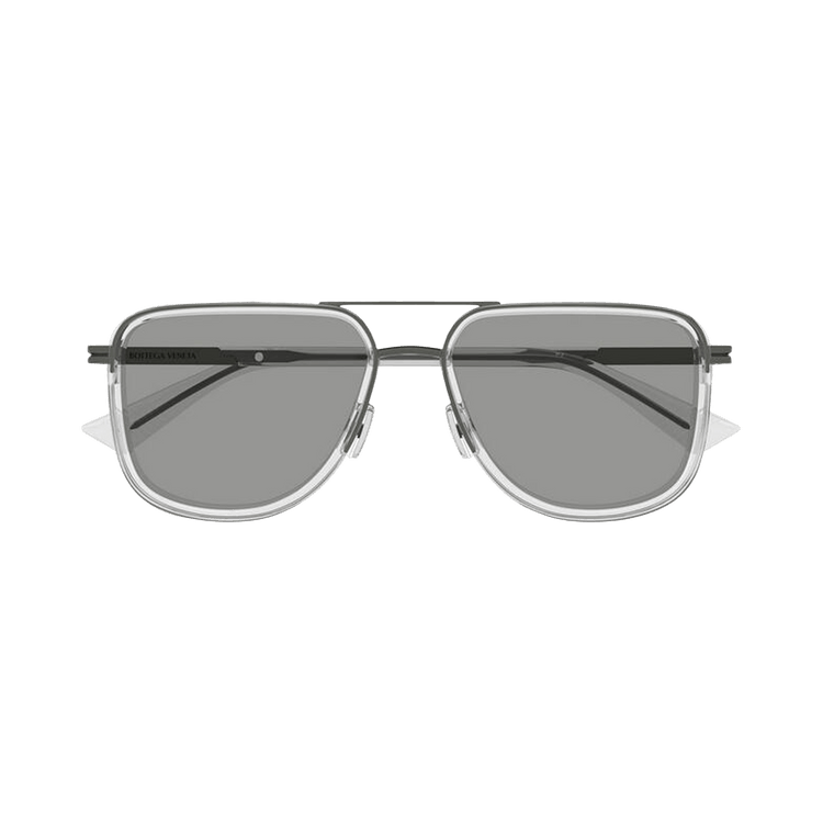 Bottega Veneta Aviator Sunglasses — Grey