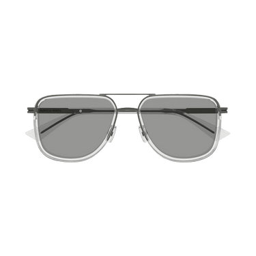 Bottega Veneta Aviator Sunglasses — Grey