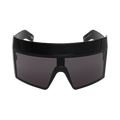 Rick Owens Rev Shiny Sunglasses — Black