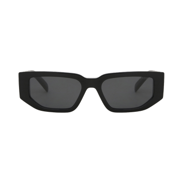 Prada Rectangle Sunglasses — Black