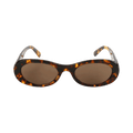 Miu Miu Signature Logo Sunglasses — Brown