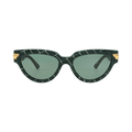 Bottega Veneta Cat Eye-Frame Acetate Sunglasses — Green
