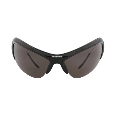 Balenciaga Shield-Frame Bio Injection Sunglasses — Black