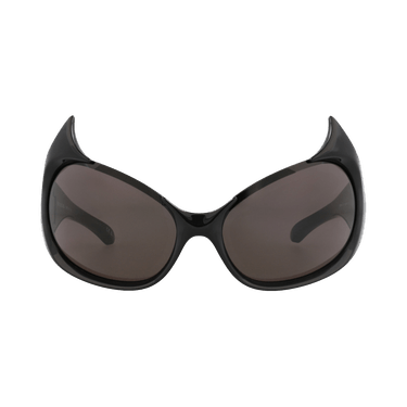 Balenciaga Shield-Frame Bio Injection Sunglasses — Black