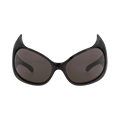 Balenciaga Shield-Frame Bio Injection Sunglasses — Black