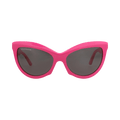 Balenciaga Cat Eye-Frame Acetate Sunglasses — Pink