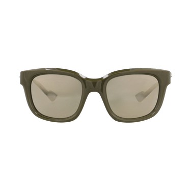 Gucci Square-Frame Injection Sunglasses — Green