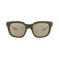 Gucci Square-Frame Injection Sunglasses — Green