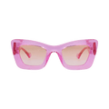 Gucci Cat Eye-Frame Injection Sunglasses — Red
