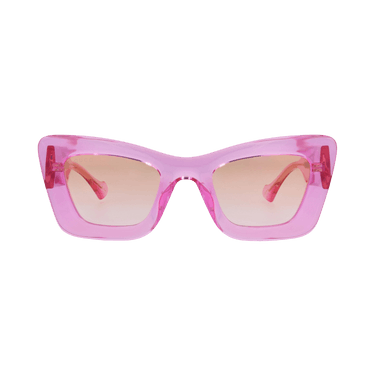 Gucci Cat Eye-Frame Injection Sunglasses — Red