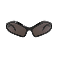 Balenciaga Shield-Frame Bio Injection Sunglasses — Black