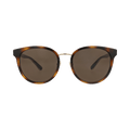 Gucci Round-Frame Acetate Sunglasses — Brown