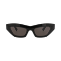 Bottega Veneta Cat Eye-Frame Recycled Acetate Sunglasses — Black