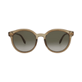 Gucci Round-Frame Injection Sunglasses — Brown