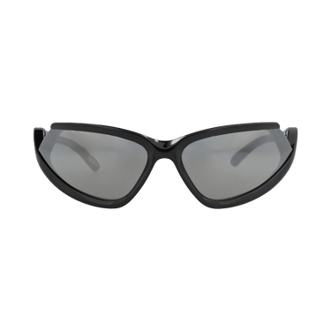 Balenciaga Shield-Frame Bio Injection Sunglasses — Black