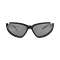 Balenciaga Shield-Frame Bio Injection Sunglasses — Black