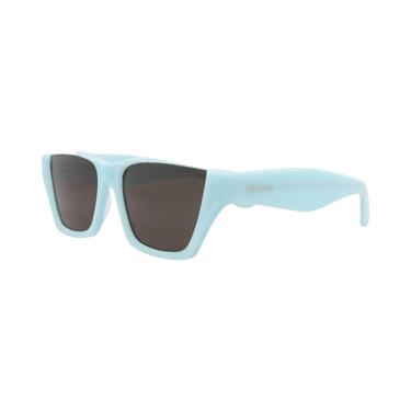 Alaïa Square-Frame Recycled Acetate Sunglasses — Blue