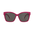 Balenciaga Cat Eye-Frame Recycled Acetate Sunglasses — Pink