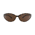 Balenciaga Shield-Frame Bio Injection Sunglasses — Brown