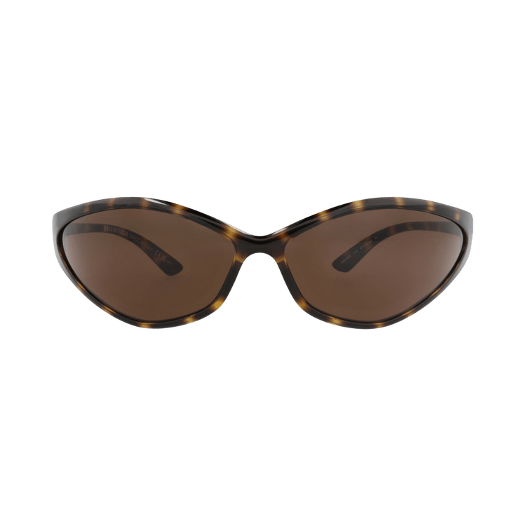 Balenciaga Shield-Frame Bio Injection Sunglasses — Brown