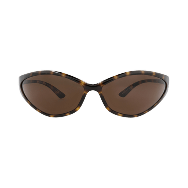 Balenciaga Shield-Frame Bio Injection Sunglasses — Brown