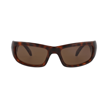 Balenciaga Square-Frame Bio Injection Sunglasses — Brown