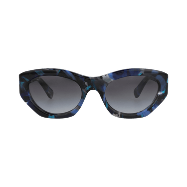 Chloé Cat Eye-Frame Recycled Acetate Sunglasses — Blue