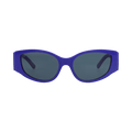 Balenciaga Cat Eye-Frame Recycled Acetate Sunglasses — Blue