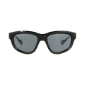 Gucci Round-Frame Injection Sunglasses — Black