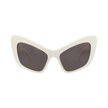 Balenciaga Cat Eye-Frame Recycled Acetate Sunglasses — White