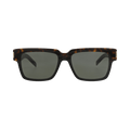 Saint Laurent Square-Frame Recycled Acetate Sunglasses — Brown