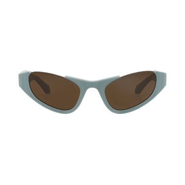 Alaïa Cat Eye-Frame Recycled Acetate Sunglasses — Blue