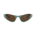 Alaïa Cat Eye-Frame Recycled Acetate Sunglasses — Blue